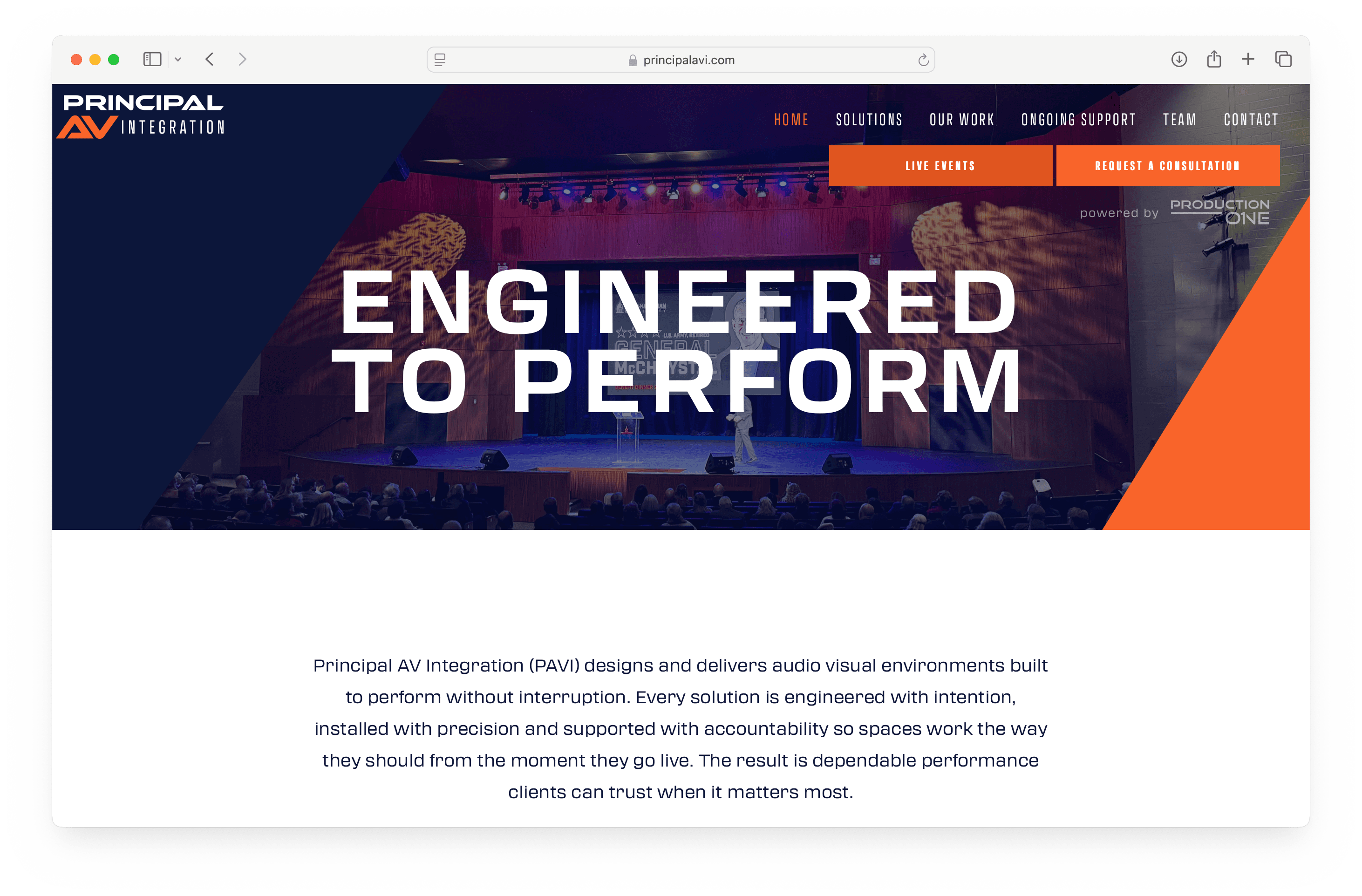 Principal AV Integration